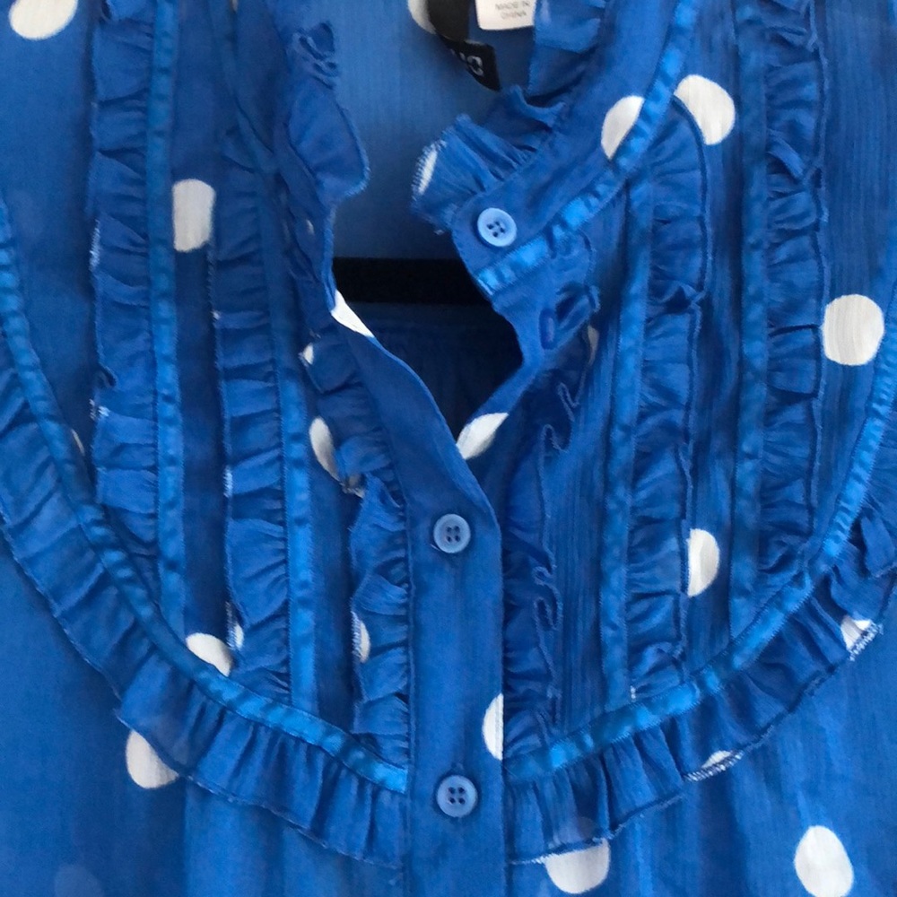 H&M polka dot blouse
